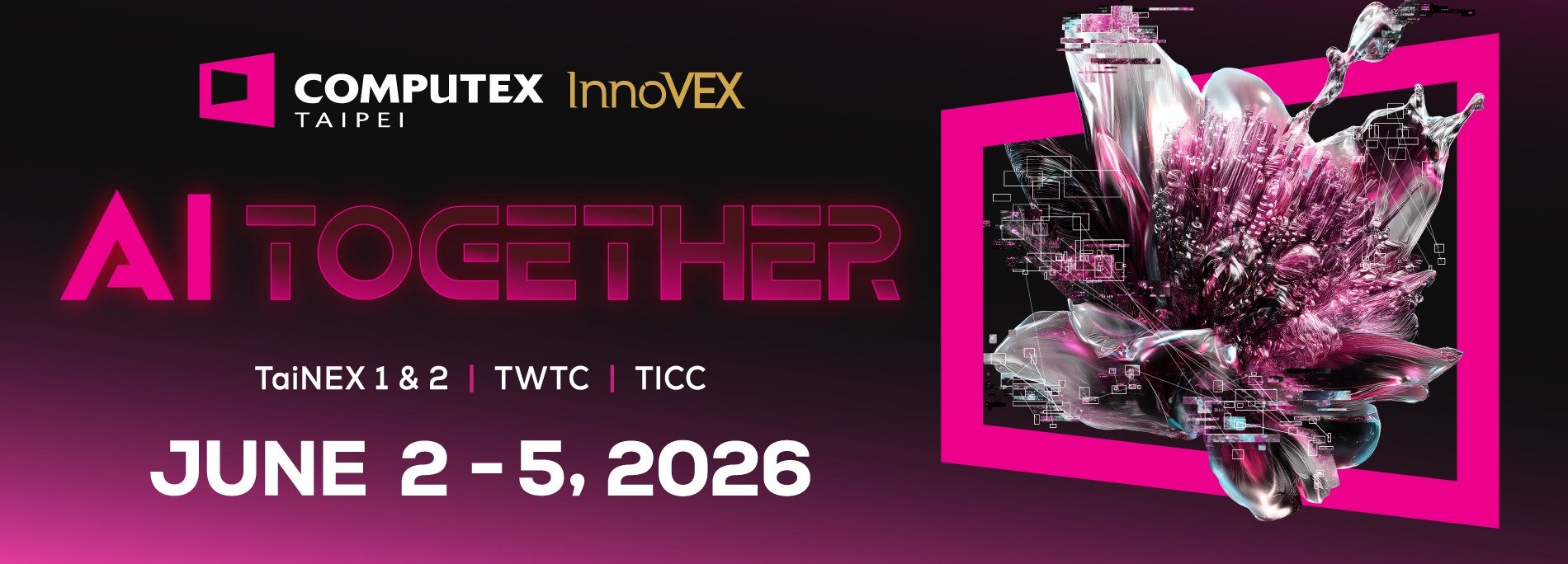 Date: June 2 – 5, 2026
Products: TFT LCD Panels, Touch Panel
Location: Taipei Nangang Exhibition Center, Hall 2
Address: No. 2 Jingmao 2nd Rd., Nangang District, Taipei, Taiwan 11568
Booth No.: Q1333a